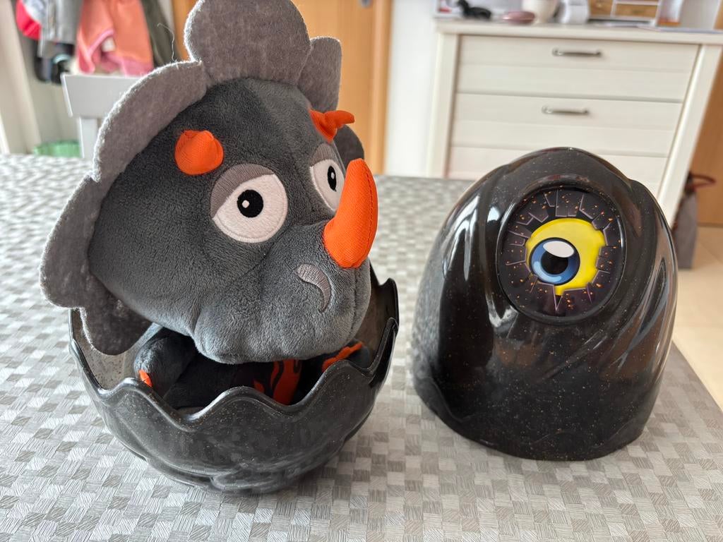Crackin' Eggs - Reuzachtig Dino ei, Kinderen en Baby's, Speelgoed | Knuffels en Pluche, Ophalen, Zo goed als nieuw, Dinosaurus