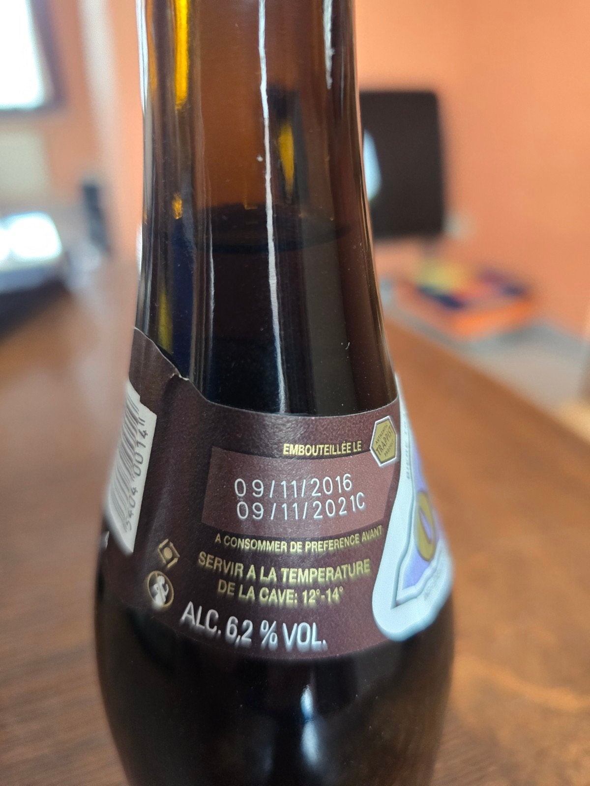 Orval Bouteille Française 2016, Collections, Marques de bière, Enlèvement ou Envoi