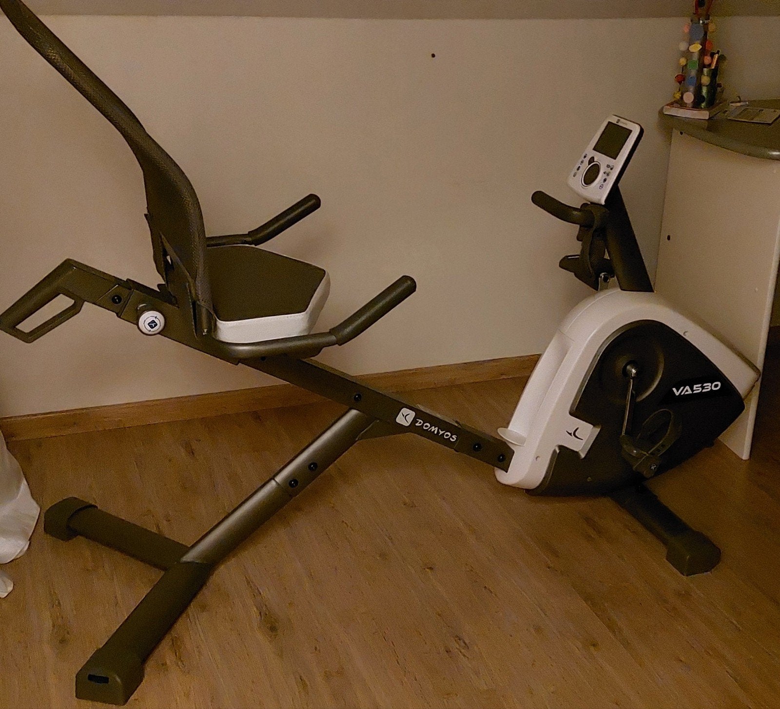 Hometrainer Ligfiets Domyos, Sport en Fitness, Ophalen, Hometrainer