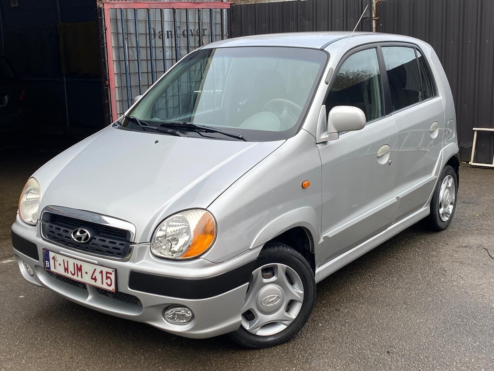 HYUNDAI ATOS 1000 essence 103.000km 1er proprietair, Auto's, Voorwielaandrijving, Zwart, Bedrijf, Atos