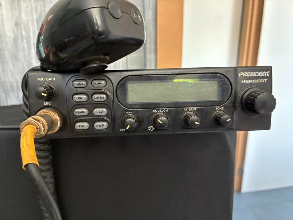 Cb president herbert, Telecommunicatie, Ophalen of Verzenden, Gebruikt, Zender en Ontvanger