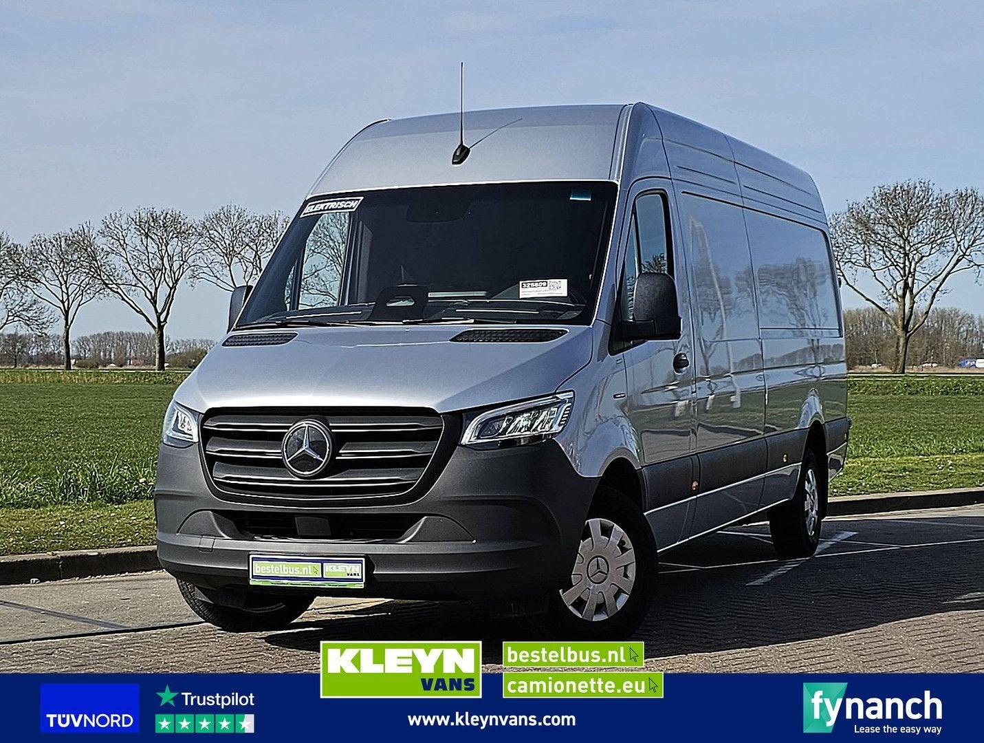 Mercedes-Benz ESPRINTER L3H2 320 300Km WLTP!, Automaat, Cruise Control, Mercedes-Benz, Zilver of Grijs