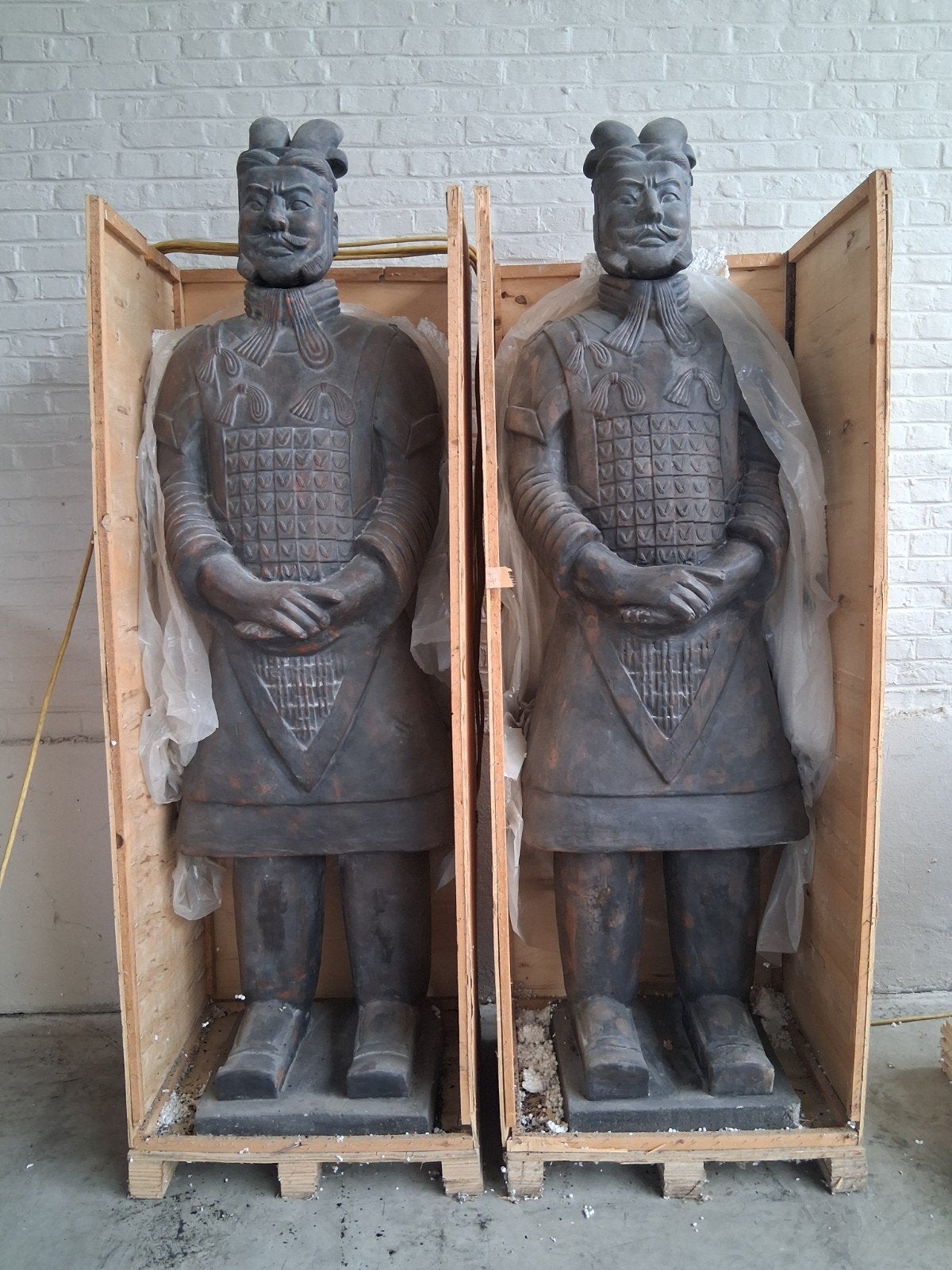 Terracota guerrier Empereur Qin de x'ian, Enlèvement