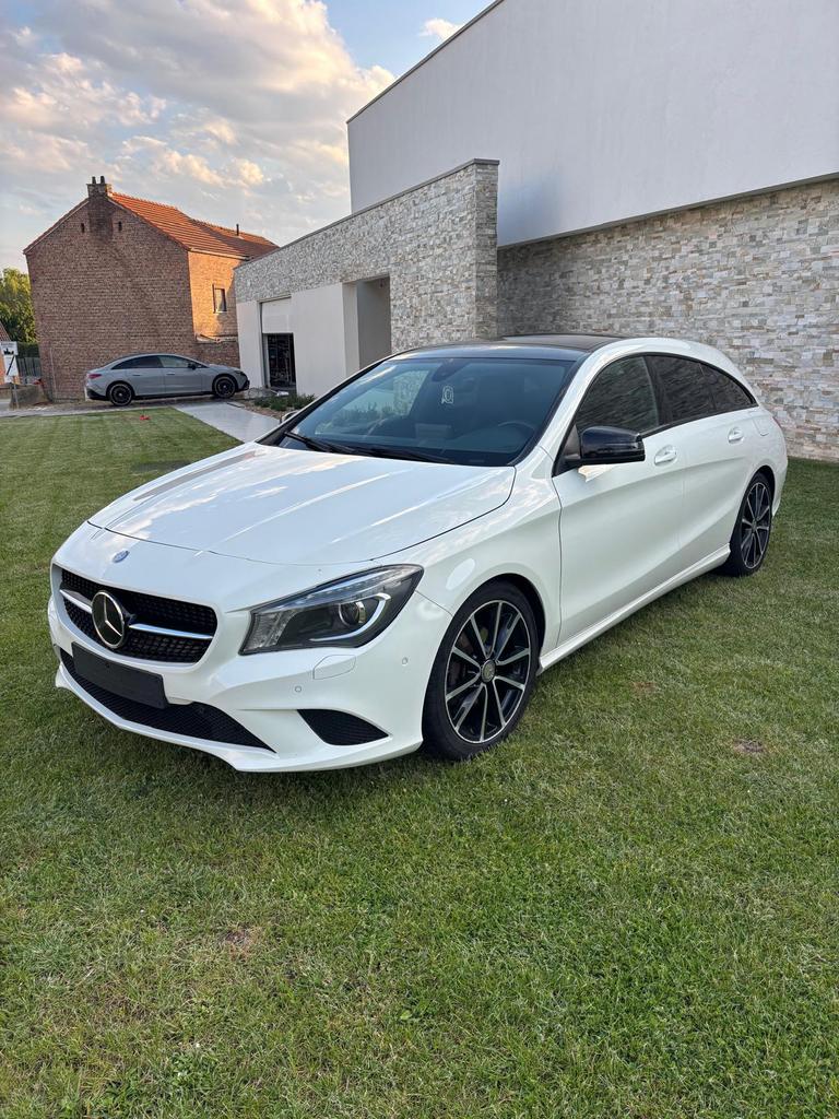 Mercedes-Benz CLA 180 Shooting Break, Auto's, Stof, 4 cilinders, Wit, 5 deurs