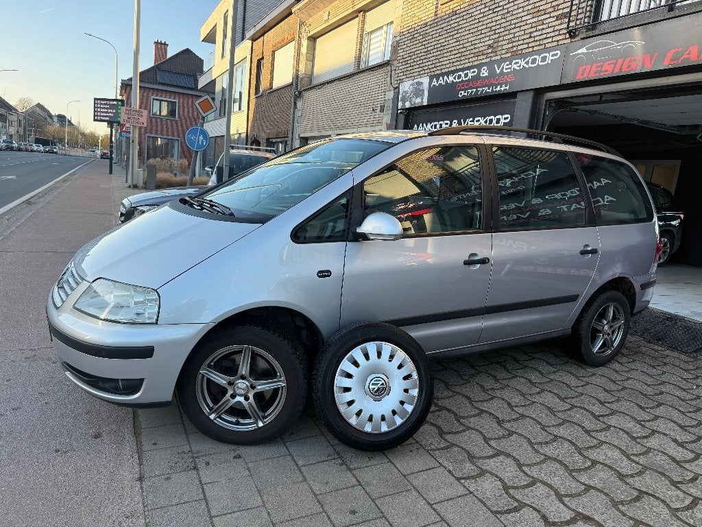 Volkswagen Sharan 2.0i Essence 74000km Car Pass Historique, Argent ou Gris, Achat, Entreprise, Alarme