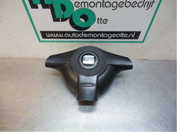 Airbag gauche (volant) d'un Seat Leon (Leon 00-), Autos : Pièces & Accessoires, -, 3 mois de garantie, Utilisé, -