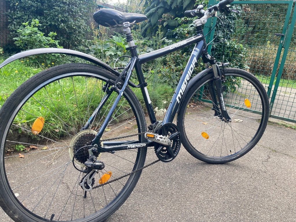 Merida Crossway 20 – 52cm – Shimano 3x8 – rijklaar, Vélos & Vélomoteurs, Autres marques, Vitesses, Frein sur jante, 49 à 53 cm