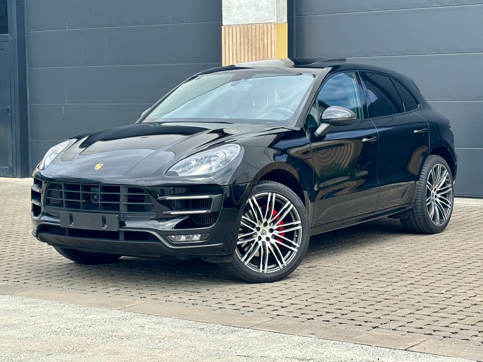 Porsche Macan Turbo, Auto's, Porsche, Bedrijf, Te koop, Macan, 4x4, ABS, Adaptieve lichten, Adaptive Cruise Control, Airbags, Airconditioning