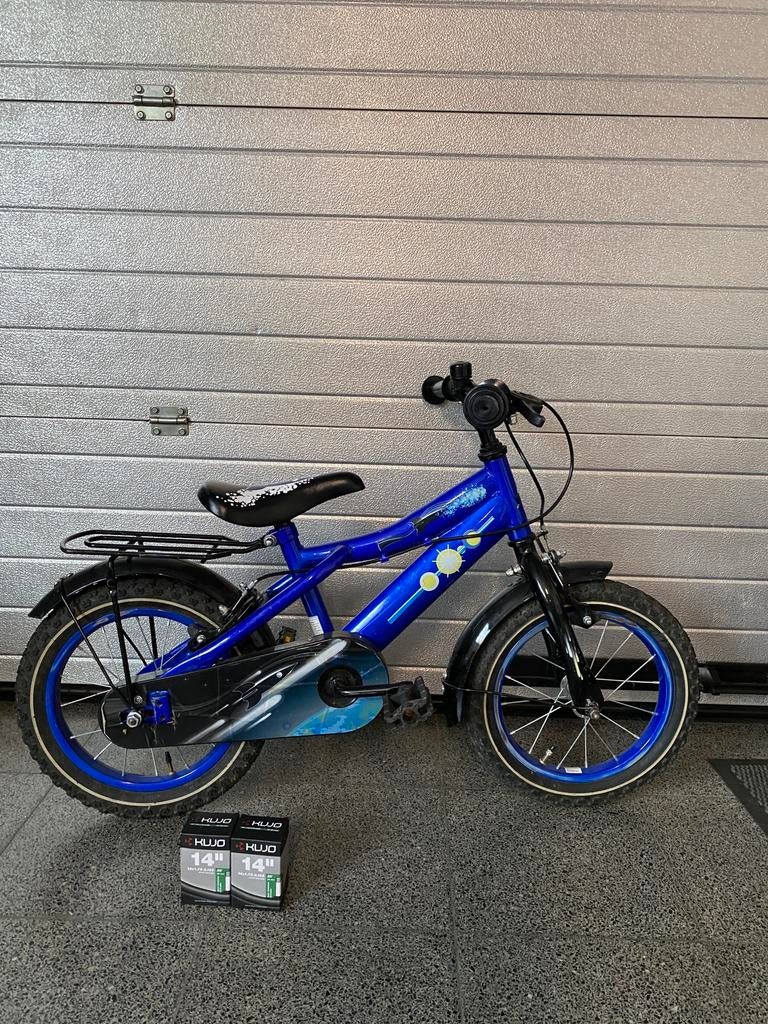Kinderfiets 14 inch, Fietsen en Brommers, Ophalen, Gebruikt, 14 inch of minder