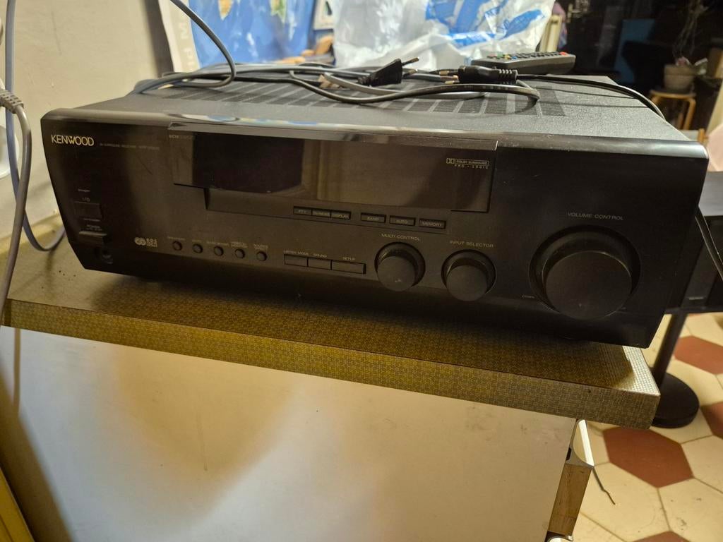kenwood krf v5010 - versterker + afstandsbediening, Audio, Tv en Foto, Versterkers en Ontvangers, Ophalen