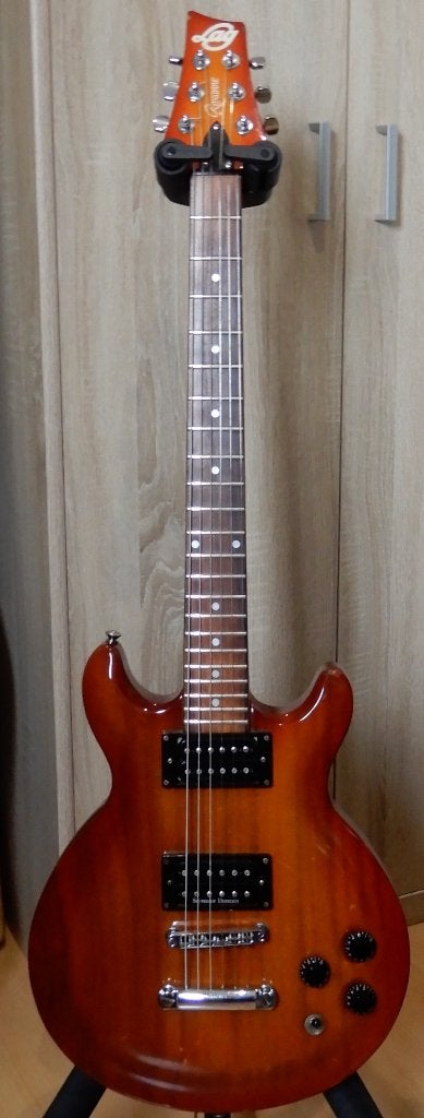 Lag Roxane 1999 made in France, Musique & Instruments, Enlèvement, Utilisé, Solid body, Autres marques