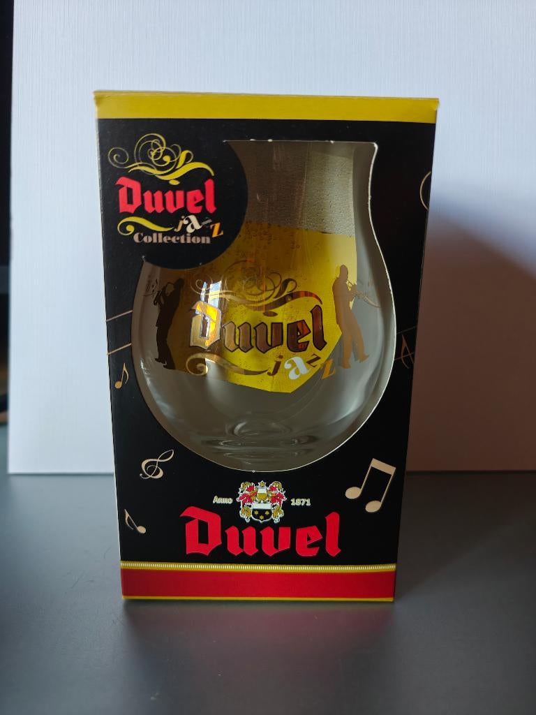Duvel glas Jazz, Verzamelen, Ophalen, Nieuw, Glas of Glazen, Duvel