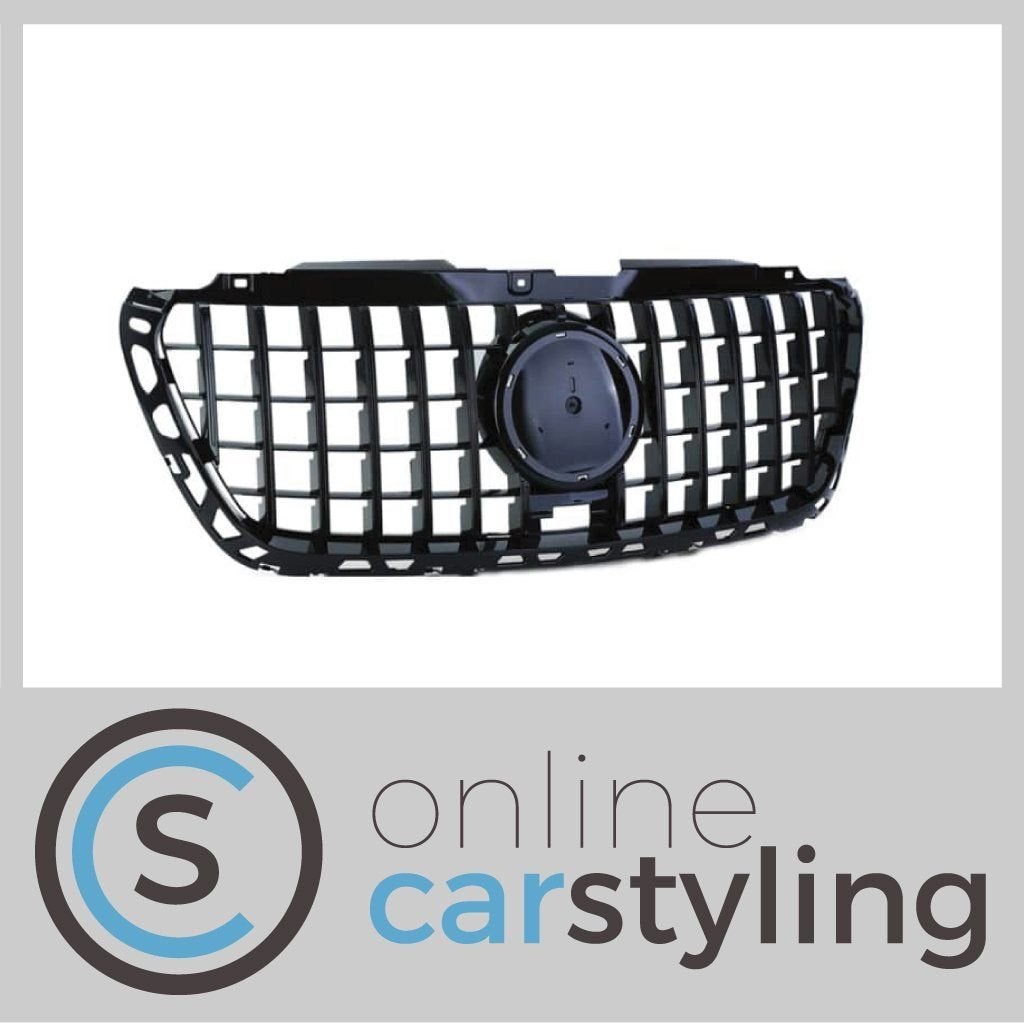 Sport Grill Mercedes Sprinter W907 / W910 Glossy Black, -, Nieuw, Ophalen of Verzenden, -