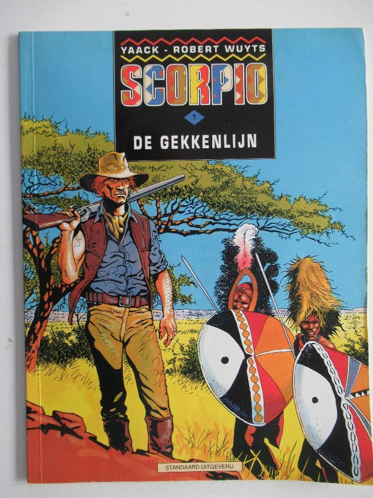 scorpio.....nr.1...de gekkenlijn..........1st, Ophalen of Verzenden, Gelezen