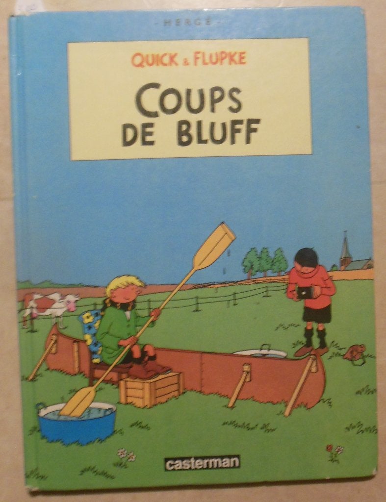 Quick et Flupke -Coups de bluff, Ophalen of Verzenden