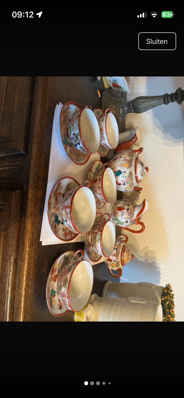 Servies, Ophalen of Verzenden