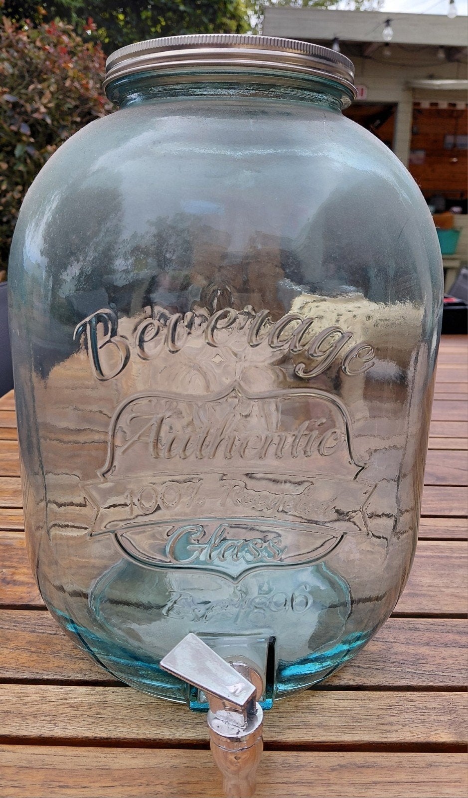 Drankdispencer, zeer groot model, nieuw, Glas, Ophalen