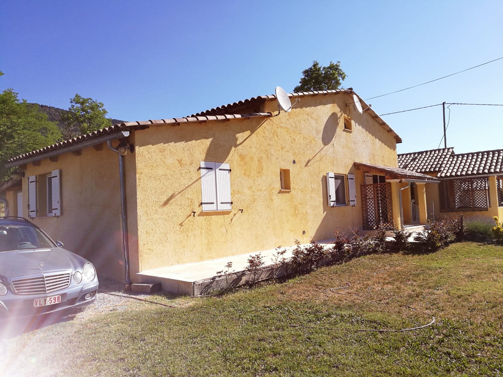 Villa 165 m² - 5 chambres - Piscine  Arrière-pays niçois, Immo, Étranger, 165 m², 5 pièces