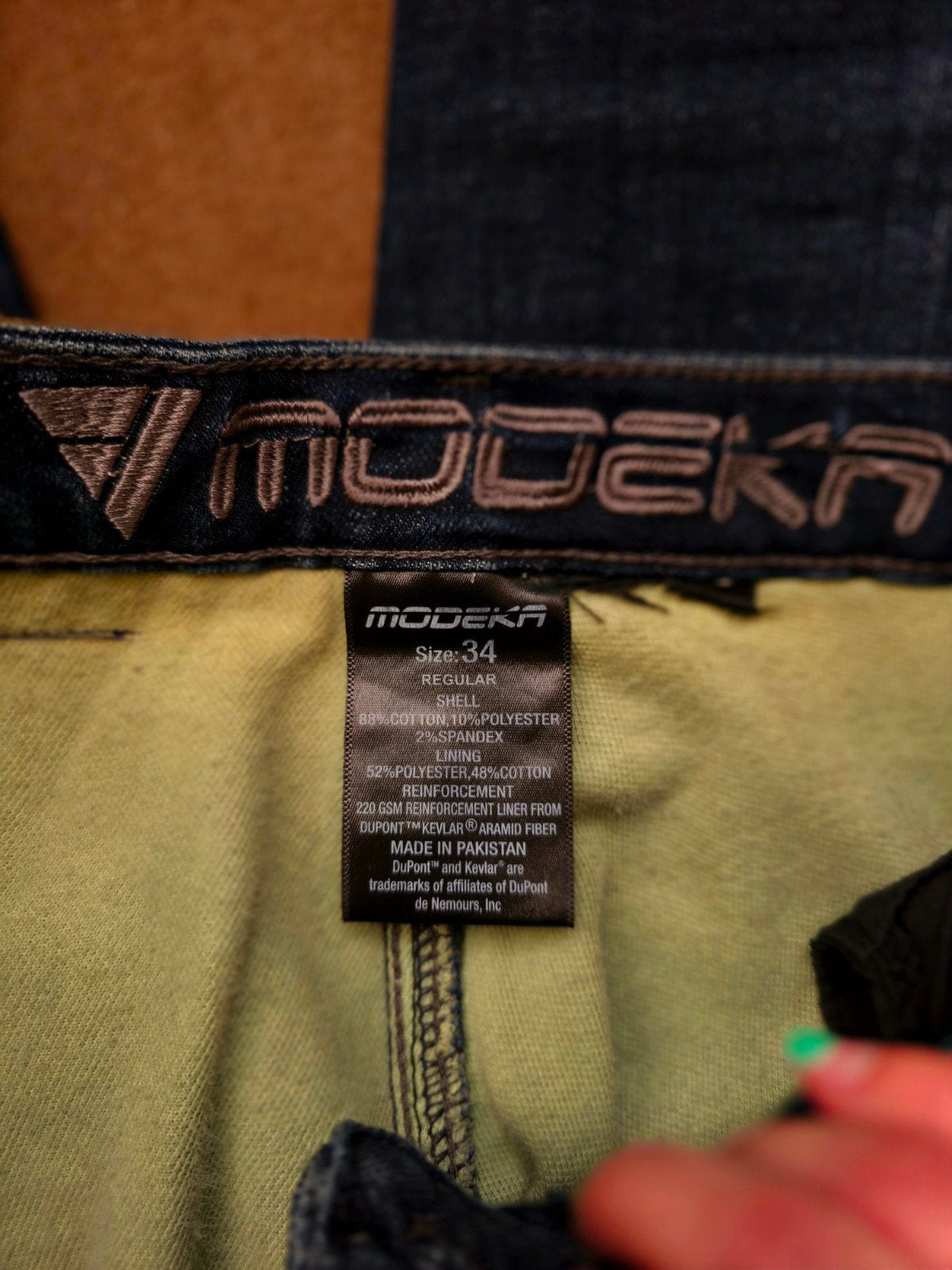 Modeka motorbroek dames!, Motoren, Ophalen of Verzenden, Dames