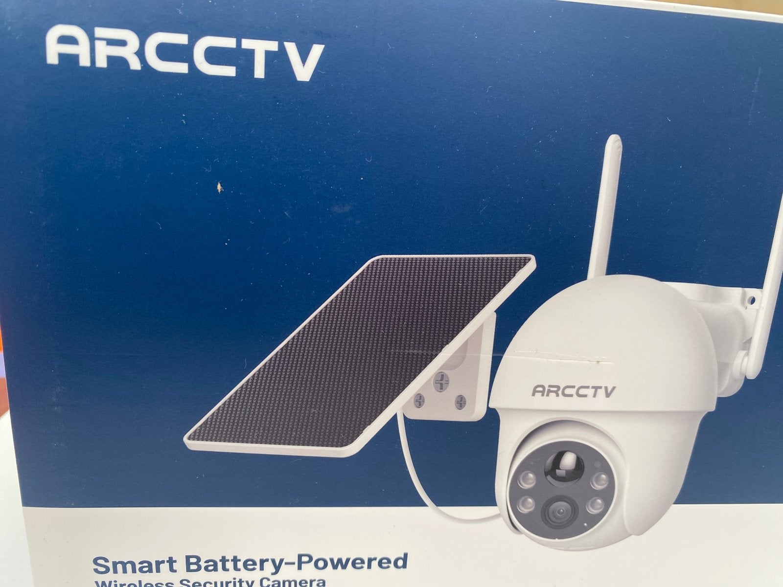 Caméra de sécurité solaire, TV, Hi-fi & Vidéo, Enlèvement, Neuf, Caméra extérieure