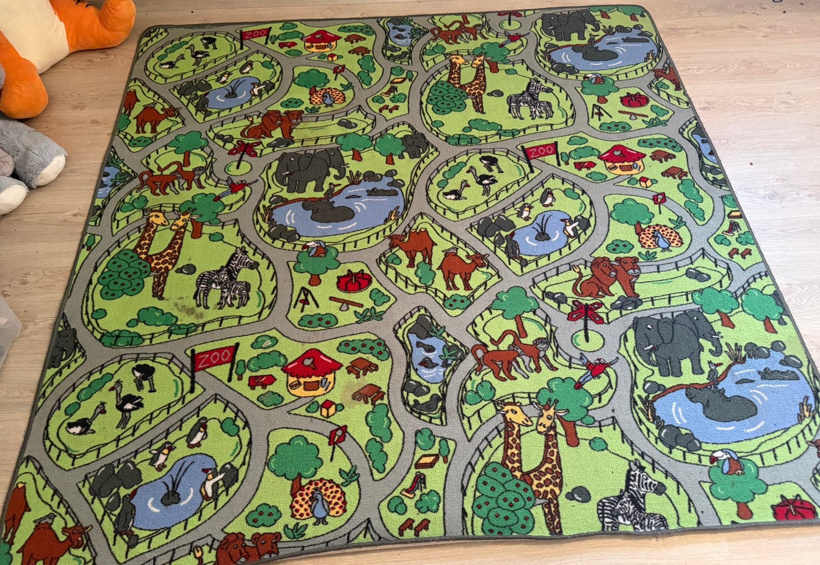 Speelmat dieren, Ophalen, Gebruikt
