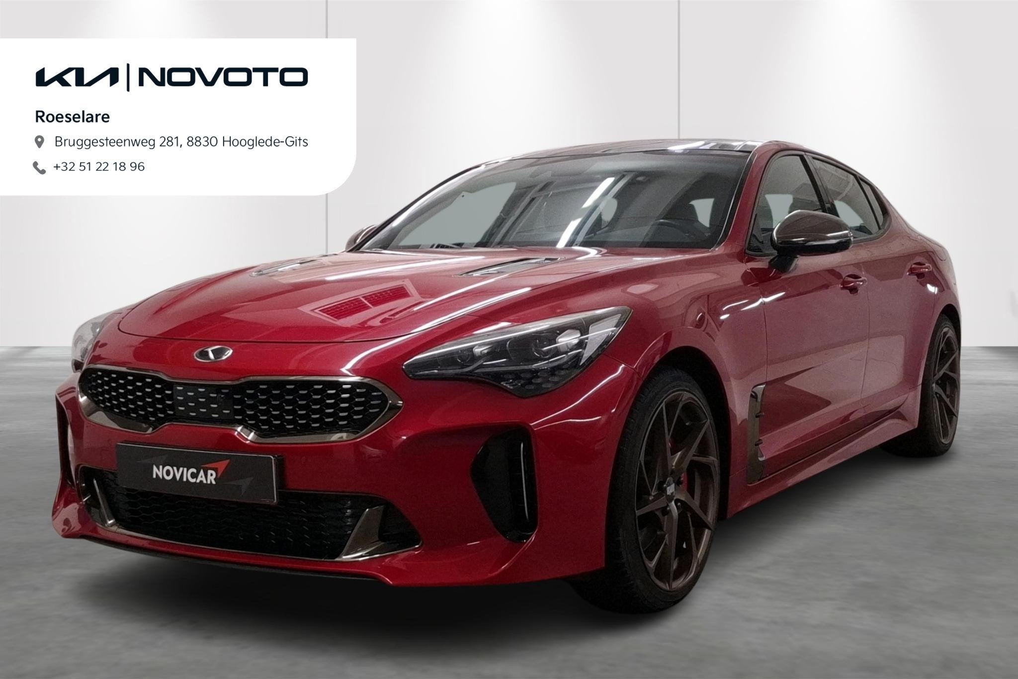 Kia Stinger GT 3.3 T AWD, Automaat, Stof, Gebruikt, 1100 kg