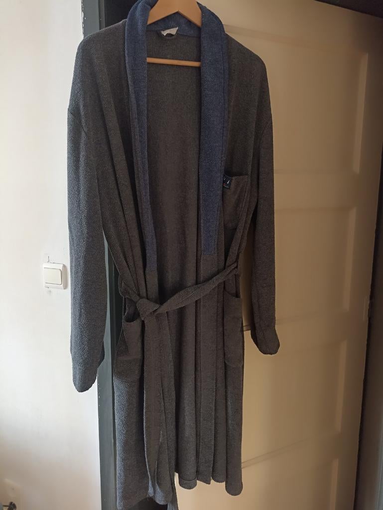 Peignoir gris taille XL, Enlèvement ou Envoi, Porté, Taille 56/58 (XL)