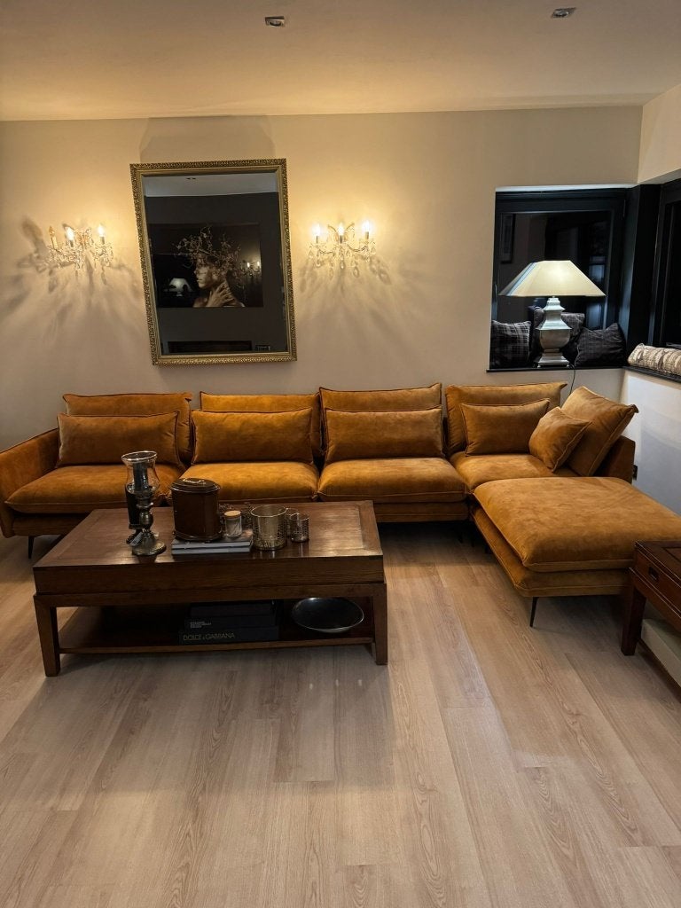 NIEUWE LUXE BANK Elementen bankstel van PTMD - hoekbank, Huis en Inrichting, Zetels | Zetels, Ophalen, Hoekbank, 75 tot 100 cm