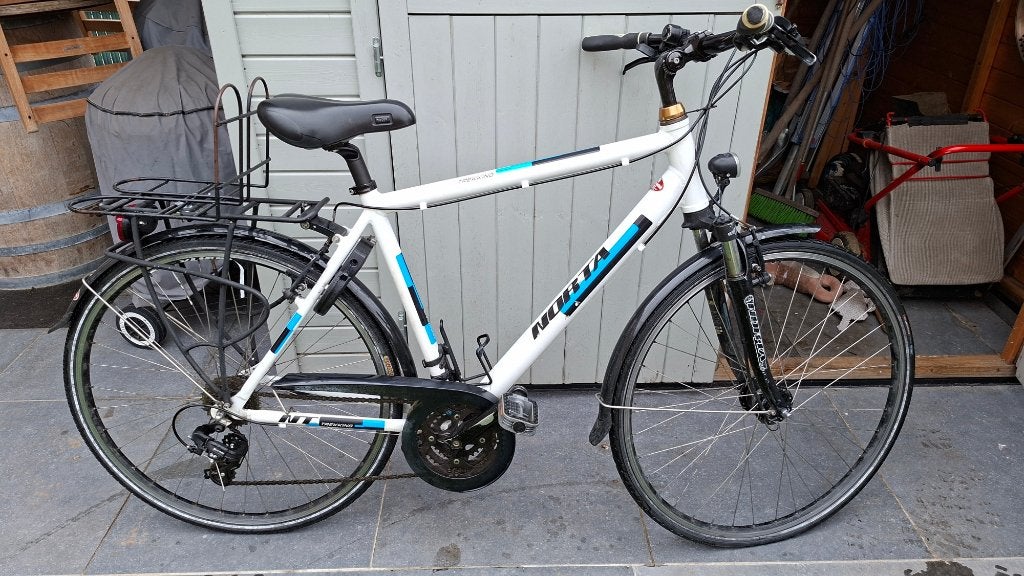 Jongens fiets merk Norta, Vitesses, Frein sur jante, 26 pouces ou plus, Enlèvement