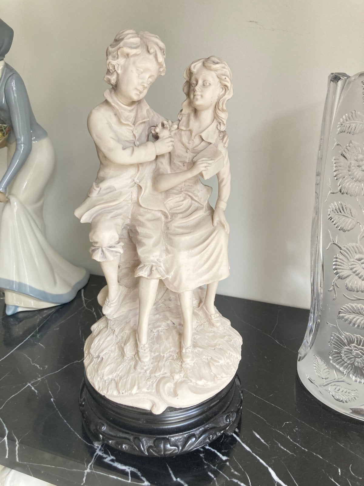 de sculptures italiennes vintage The Shepherd Couple »., Enlèvement ou Envoi, Comme neuf