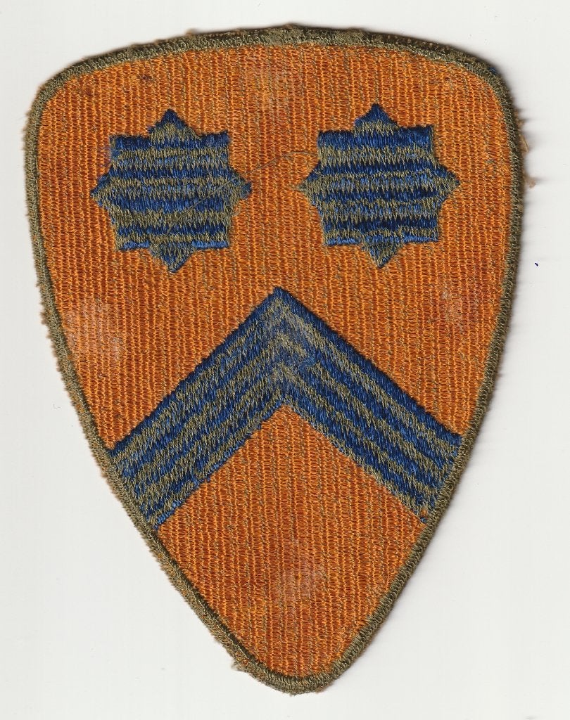 Patch Greenback de la 2e division de cavalerie de ww2, Collections, Enlèvement ou Envoi