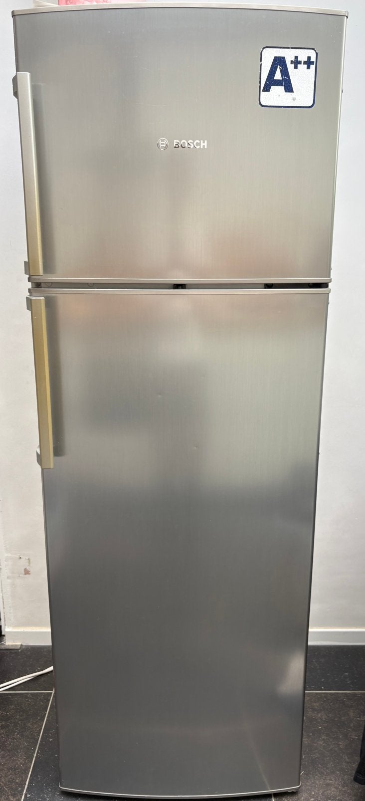 Bosch Dubbeldeurs Koelkast met Vriesvak (KDV33X45) RVS Look, Elektronische apparatuur, Ophalen, 200 liter of meer, 60 cm of meer
