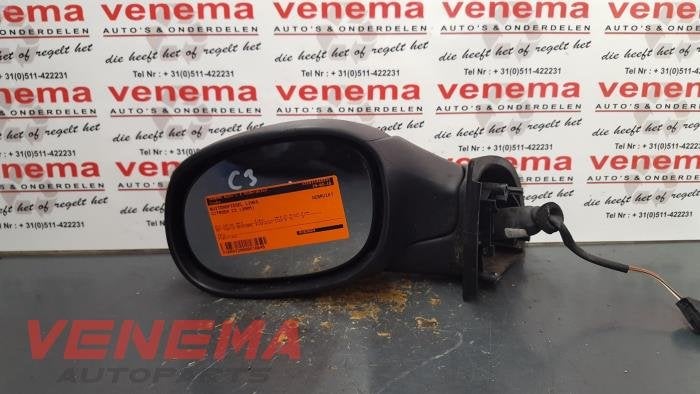 Rétroviseur extérieur gauche d'un Citroen C3, -, 3 mois de garantie, Utilisé, -