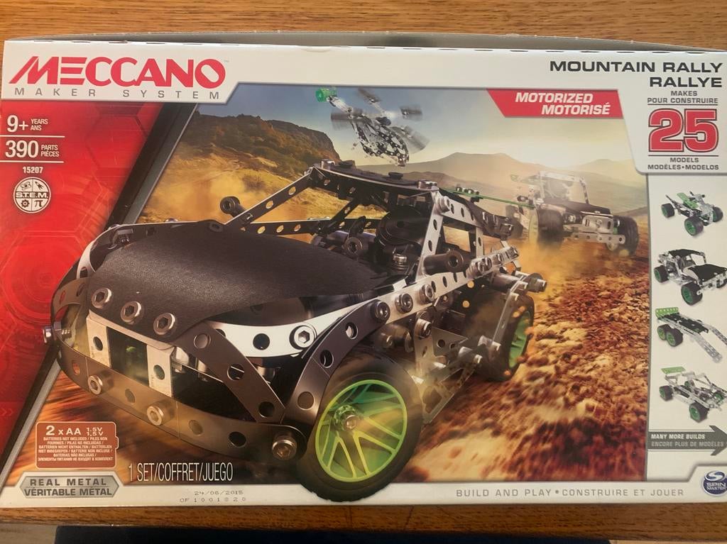 Meccano set met handleiding, Kinderen en Baby's, Speelgoed | Educatief en Creatief, Ophalen of Verzenden, Gebruikt