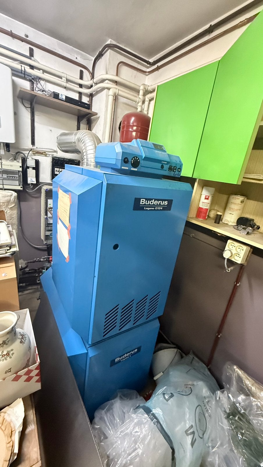 Gas ketel, Enlèvement ou Envoi, Utilisé