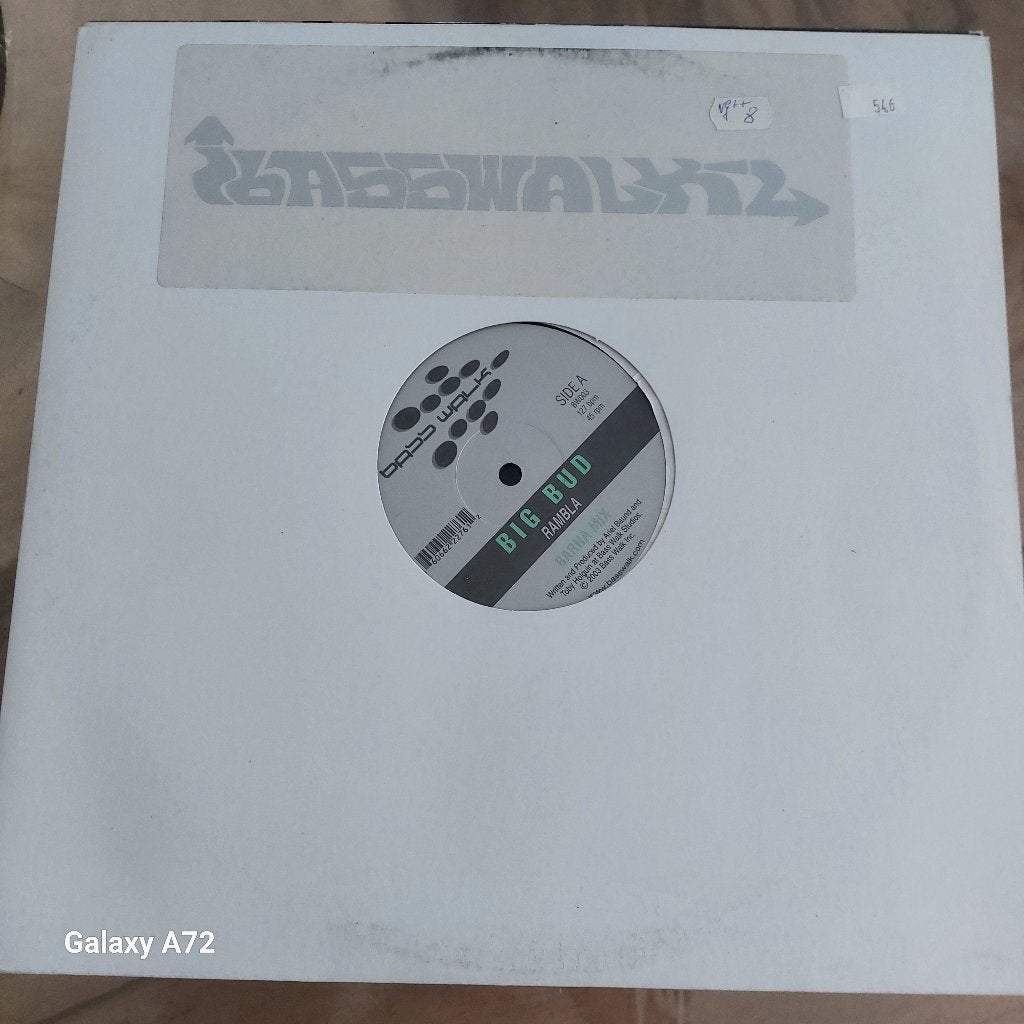 big bud rambla 12 inch maxi, CD & DVD, Vinyles | Dance & House, 12 pouces, Trance, Enlèvement ou Envoi, Utilisé