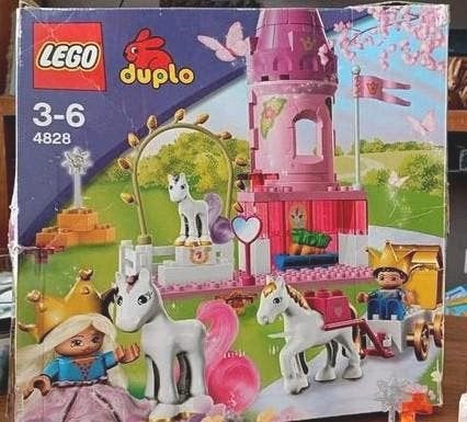 LEGO DUPLO Les écuries de la princesse royale l 3-6 4828, Enlèvement, Comme neuf, Accessoires
