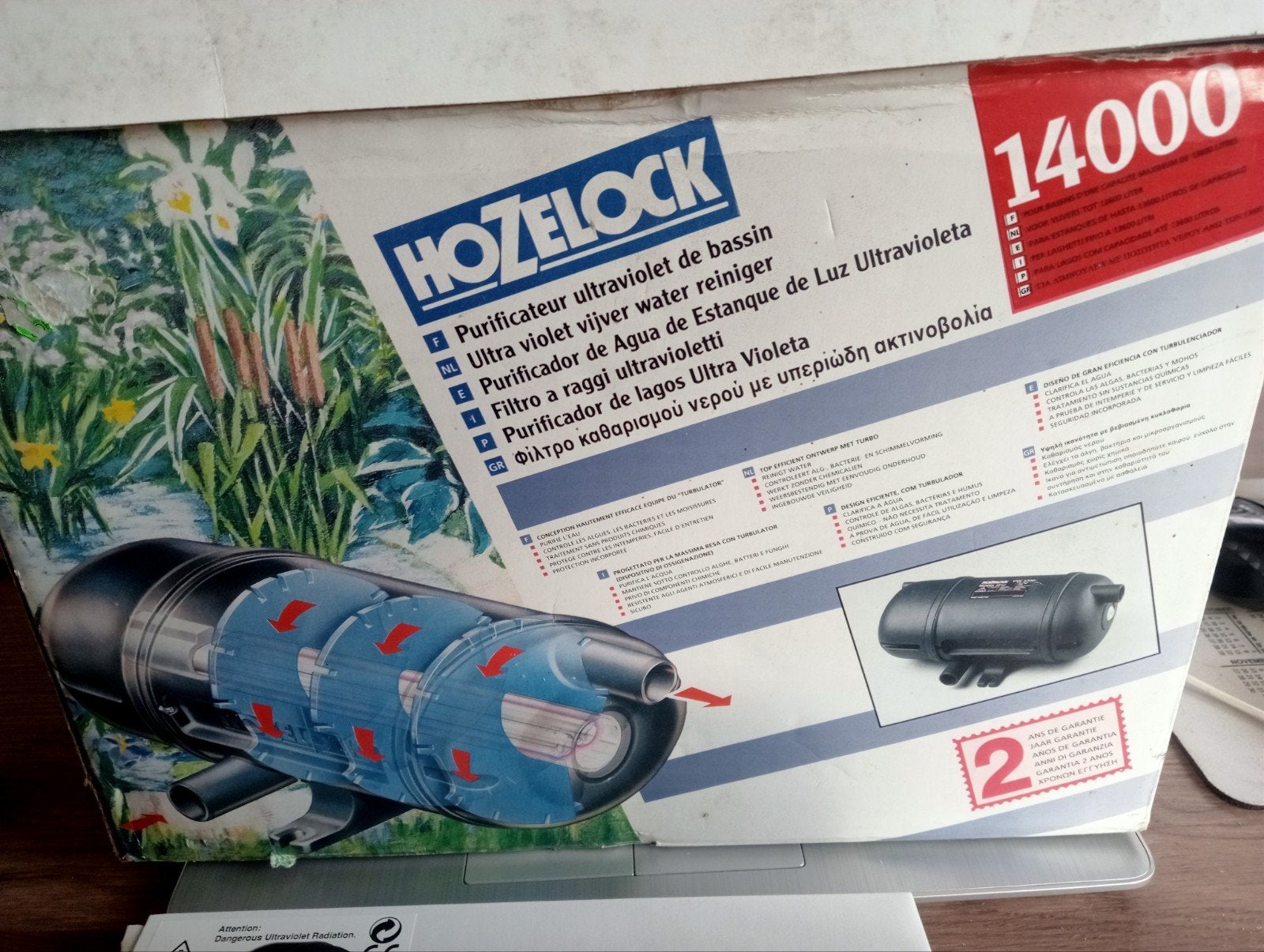 Nieuwe uv lamp hozelock, Ophalen, Nieuw, Overige typen