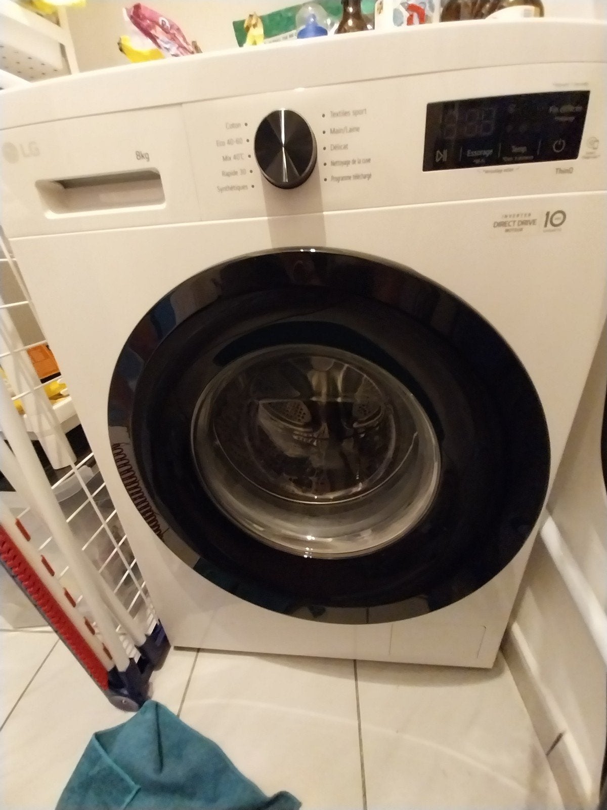 wasmachine LG, Elektronische apparatuur, Wasmachines, Ophalen, 6 tot 8 kg, Zo goed als nieuw, Energieklasse A of zuiniger