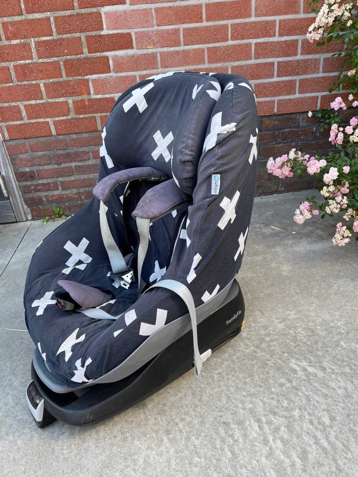 Maxicosi Pearl autostoel + familyfix (isofix), Kinderen en Baby's, Autostoeltjes, Ophalen, Gebruikt, Slaapstand, Isofix