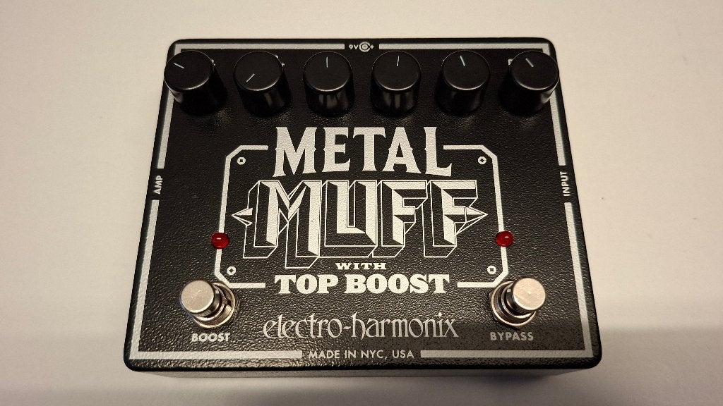 Electro Harmonix Metal Muff, Muziek en Instrumenten, Ophalen of Verzenden, Zo goed als nieuw, Distortion, Overdrive of Fuzz
