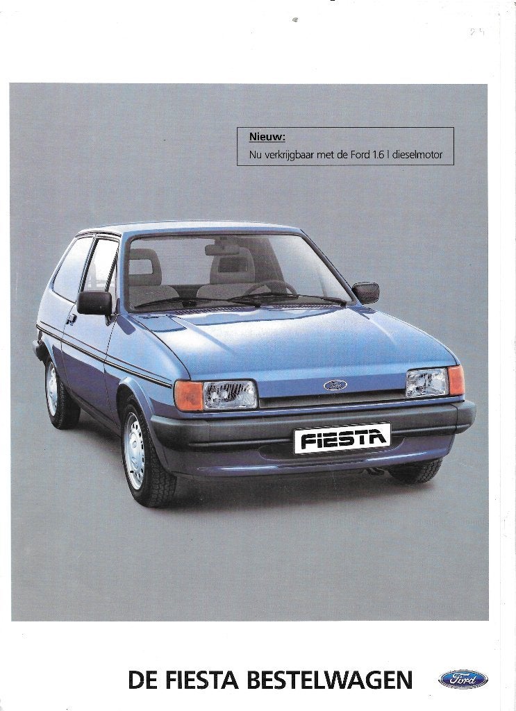 Fourgonnettes FORD FIESTA, Enlèvement ou Envoi, Comme neuf, Ford