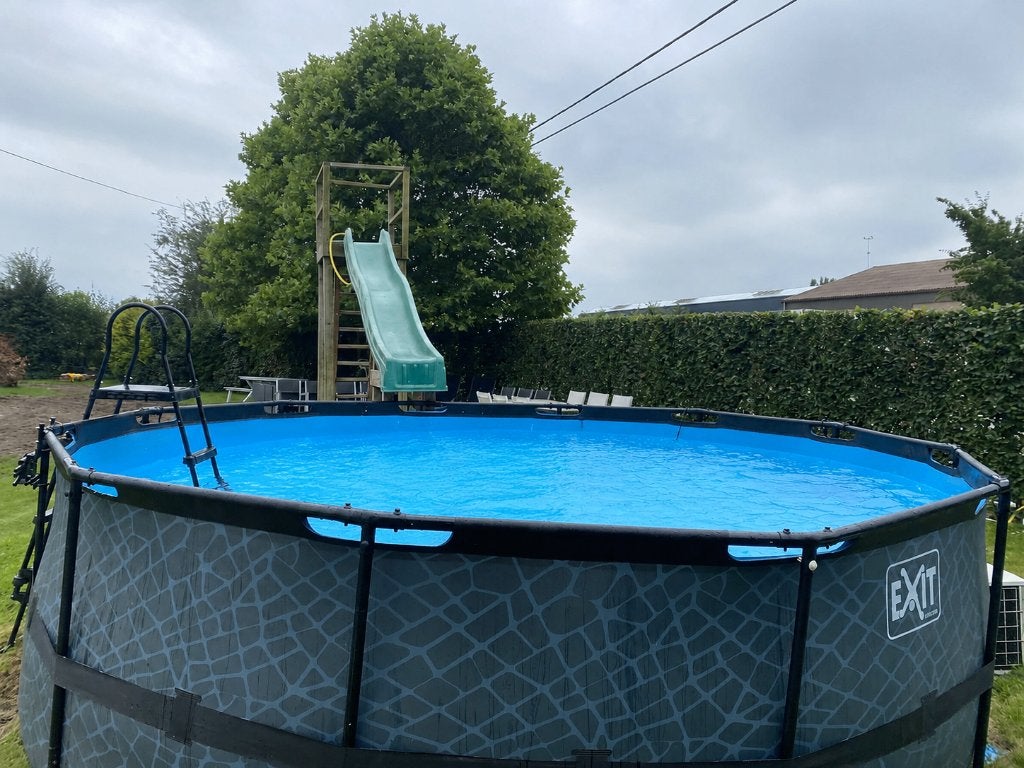 Zwembad Exit, Rond, 300 cm of meer, Zo goed als nieuw, Ophalen