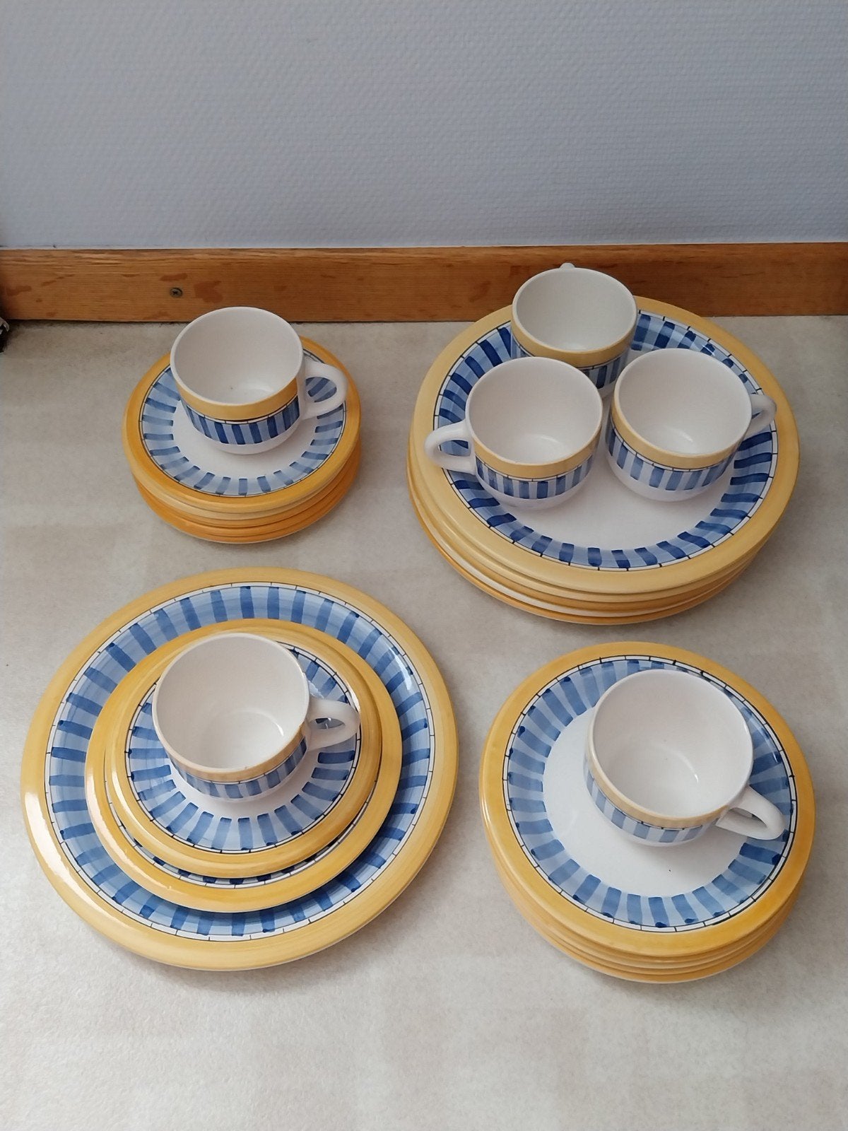 Mooi servies, Maison & Meubles, Enlèvement, Assiettes(s)