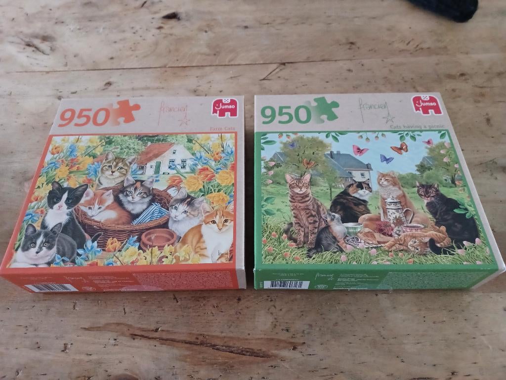 Puzzels 950 stukken JUMBO Francien aan 6 euro per stuk, Ophalen of Verzenden