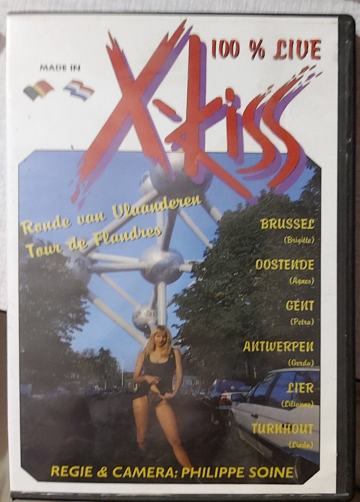 Ronde van Vlaanderen erotiek X-Kiss 1 x dvd, Cd's en Dvd's, Ophalen of Verzenden