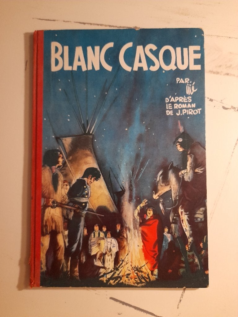 Bande dessinée Blanc casque collection, Enlèvement ou Envoi, Autres personnages, Utilisé, Livre ou Jeu