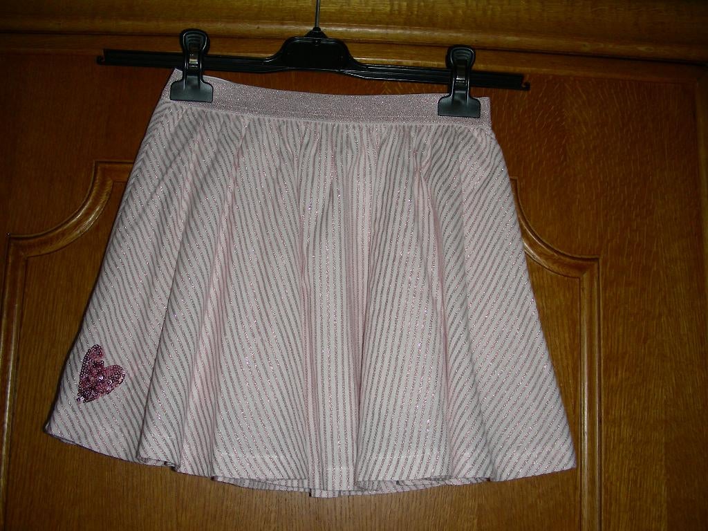 Roze rokje met glitter streep, Someone, 140, 10 jaar, Kinderen en Baby's, Meisje, Ophalen of Verzenden, Zo goed als nieuw, Someone
