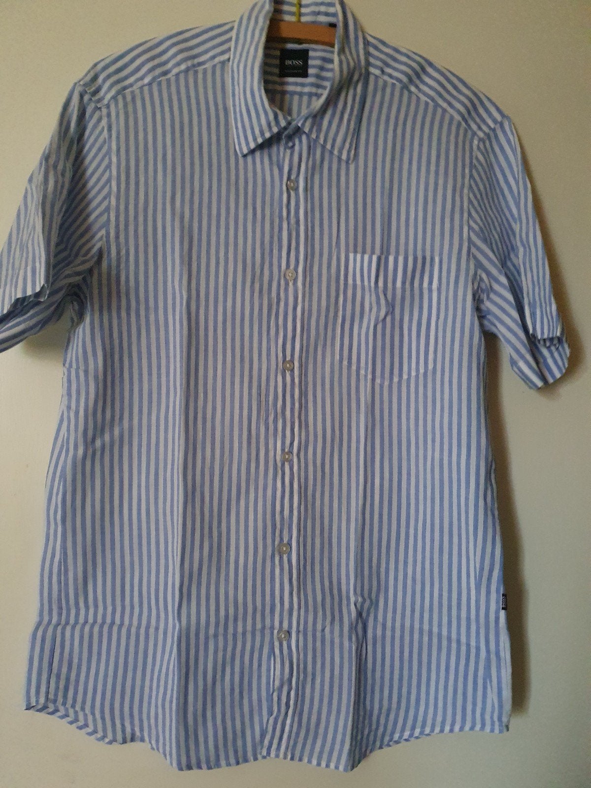 Chemise Hugo Boss pour homme taille M, Enlèvement ou Envoi, Comme neuf, Hugo Boss, Tour de cou 39/40 (M)