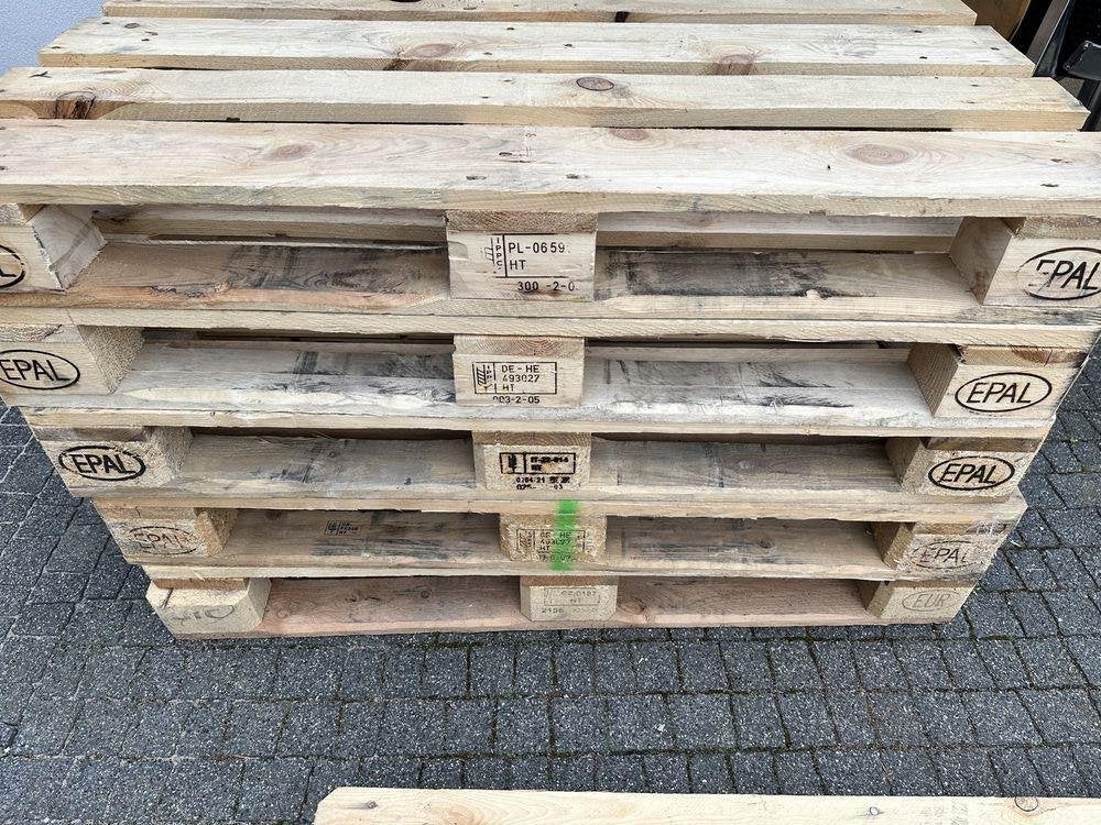 25 x PALETTES EURO À VENDRE, Bricolage & Construction, Enlèvement, Neuf, Palette